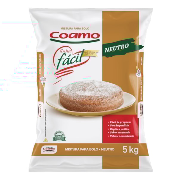 image Mistura P/Bolo Neutro Coamo 5Kg