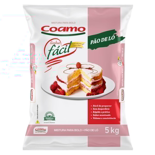 image Mistura P/Bolo Pão De Ló Coamo 5Kg
