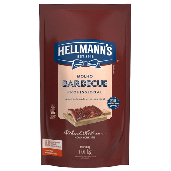 image Molho Barbecue Hellmanns 1,01Kg