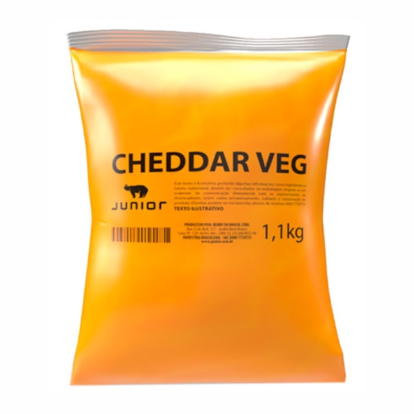 image Molho Cheddar Vegano Junior Sache 1,1Kg
