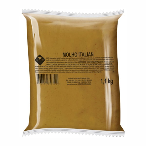 image Molho Italian Junior Sache 1,1Kg