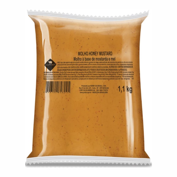image Molho Mostarda E Mel Junior Sache 1,1Kg