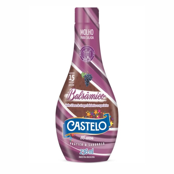 image Molho P/Salada Balsâmico Castelo 236Ml