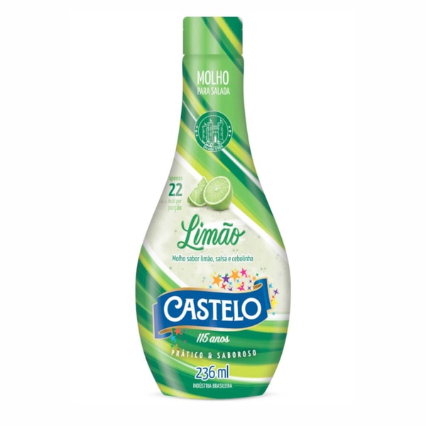 image Molho P/Salada Limão Castelo 236Ml