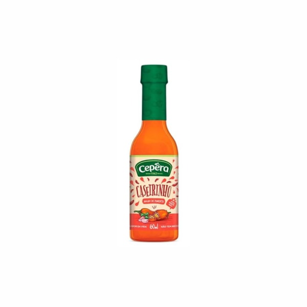 image Molho Pimenta Caseirinho Cepêra 60Ml