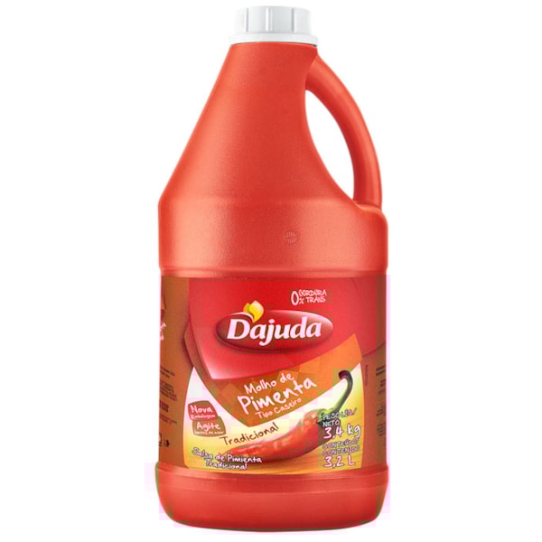 image Molho Pimenta Dajuda 3,2Lt