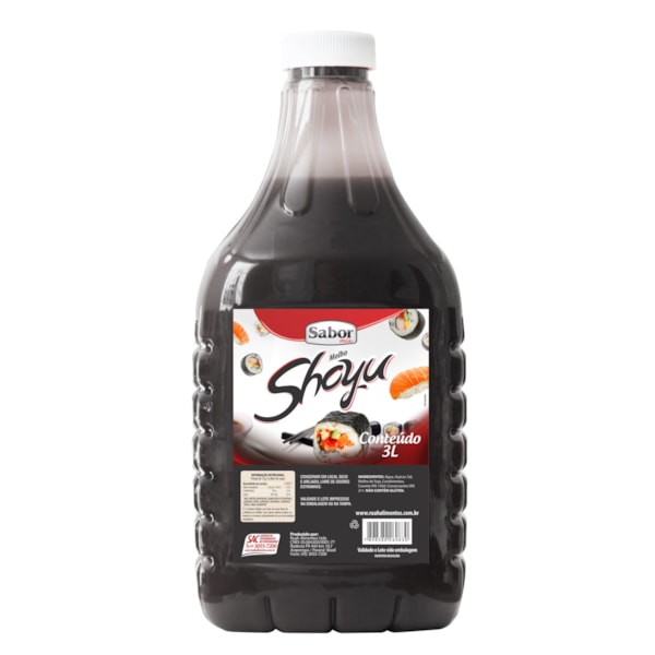 image Molho Shoyu Sabor Mix 3Lt