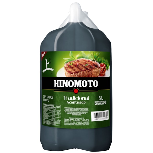 image Molho Shoyu Tradicional Hinomoto 5Lt