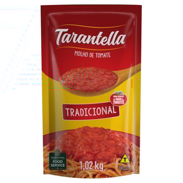 image Molho Tomate Tradicional Tarantella Sache 1,02Kg