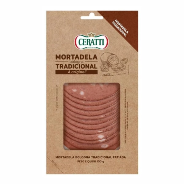 image Mortadela Bologna Fatiada Ceratti 150G