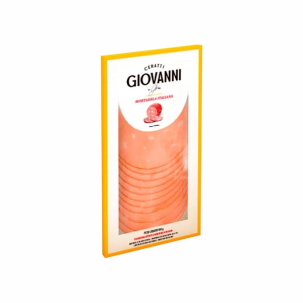 image Mortadela Italiana Fatiada Giovanni Ceratti 100G