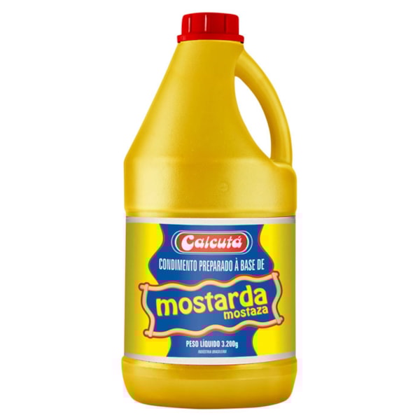 image Mostarda Amarela Calcutá 3,2Kg