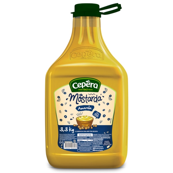 image Mostarda Amarela Cepêra 3,3Kg