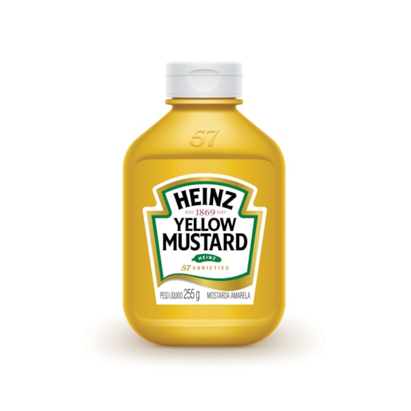 image Mostarda Amarela Heinz 255G