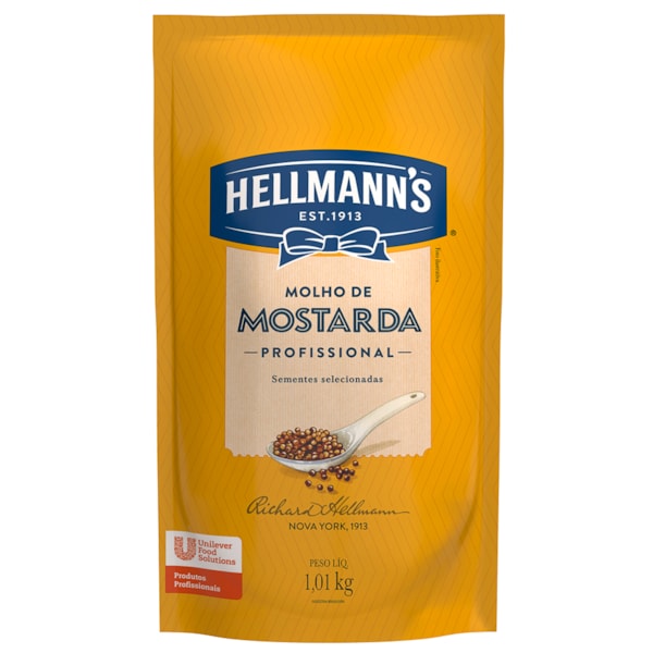 image Mostarda Amarela Hellmanns 1,01Kg