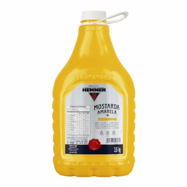 image Mostarda Amarela Hemmer 3,6Kg