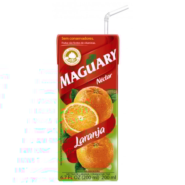image Néctar 27 X 200Ml Laranja Maguary