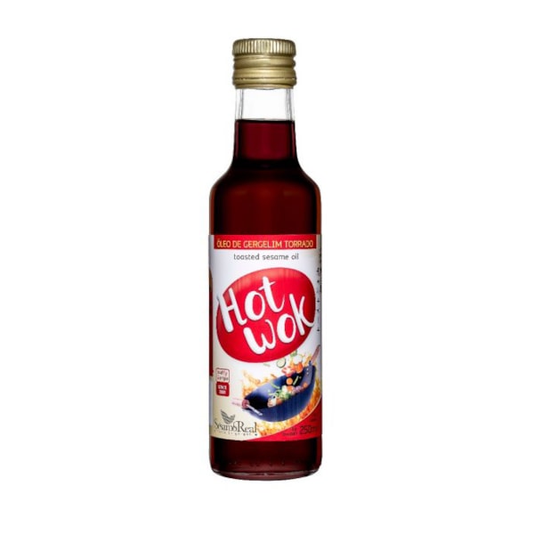 image Óleo De Gergelim Torrado Hot Wok 250Ml