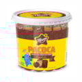 image Paçoca Rolha Chocolate Nbonn 1,02Kg Pote 60Un