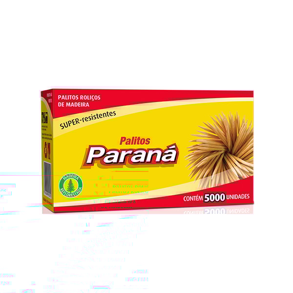 image Palito de Dente de Madeira Paraná 5.000 Un