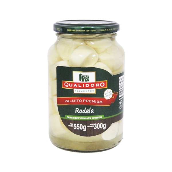 image Palmito Pupunha Rodela 300G Qualidoro
