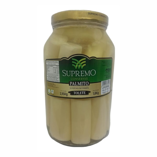 image Palmito Pupunha Tolete 1,8Kg Supremo
