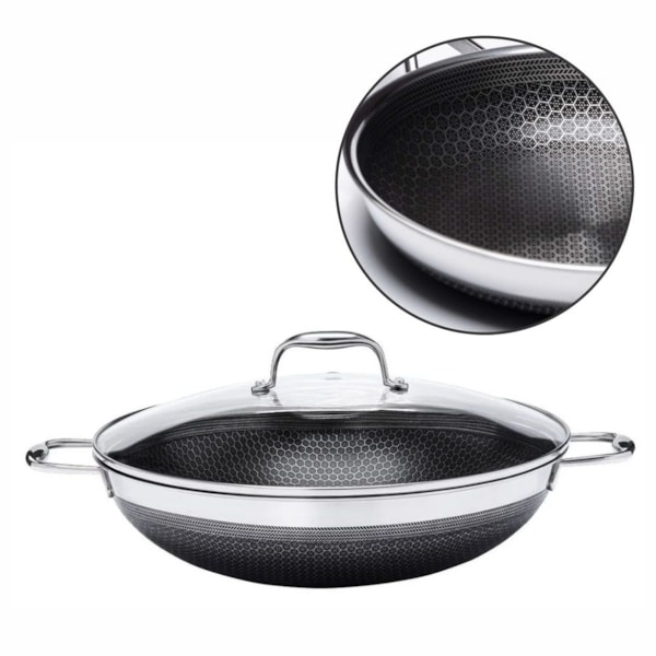 image Panela 34Cm 5,9L Wok Antiaderente Hive - Hive 4666 Oxford