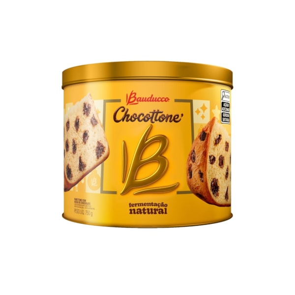 image Panettone Lata Bauducco 750 Gr