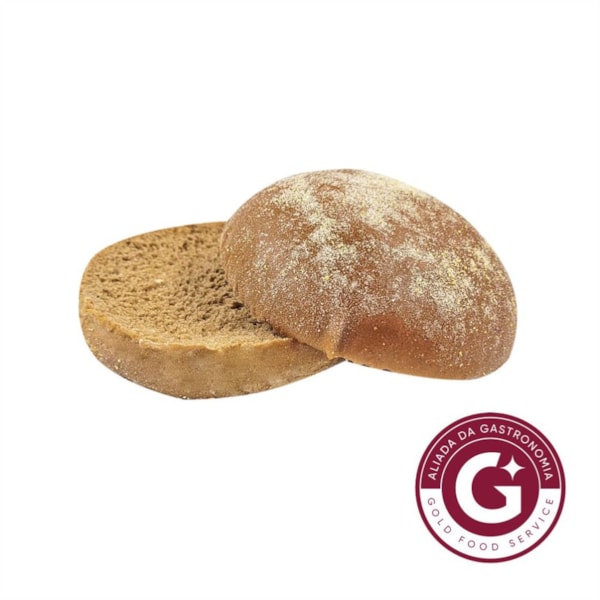 image Pão Australiano P/Hamburguer Gold Cx 10 Pct X 6 Paes 60G Assado Congelado