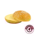image Pão Brioche Prime C/Gergelim P/Hamburguer Gold 6 Paes 60G Assado Congelado