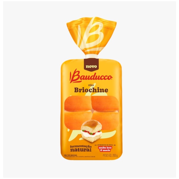 image Pão Briochine Fermentação Natural Bauducco 200 Gr