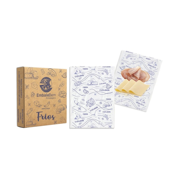 image Papel Acoplado P/Frios Embale Bem 30 X 38Cm 400Un