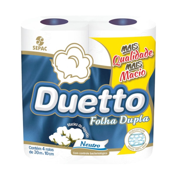 image Papel Hig.  Duetto 4 X 30Mt