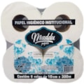 image Papel Hig. Rolão  Maddu 100% Celulose 8 Rolos X 300Mt X 10Cm
