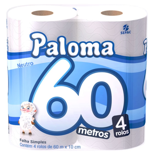 image Papel Hig.  Super Paloma 4 X 60Mt