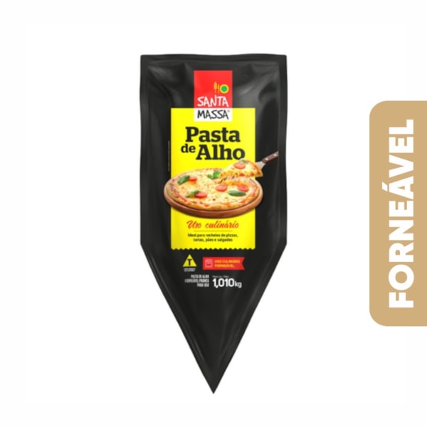 image Pasta De Alho Forneável Santa Massa 1,01Kg