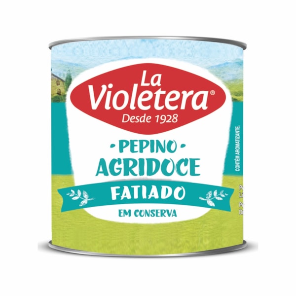 image Pepino Fatiado Agridoce La Violetera 1,6Kg