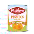 image Pêssego em Calda Metades La Violetera 485 Gr
