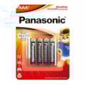 image Pilha Alcalina Power Alkaline Aaa C/4 Panasonic