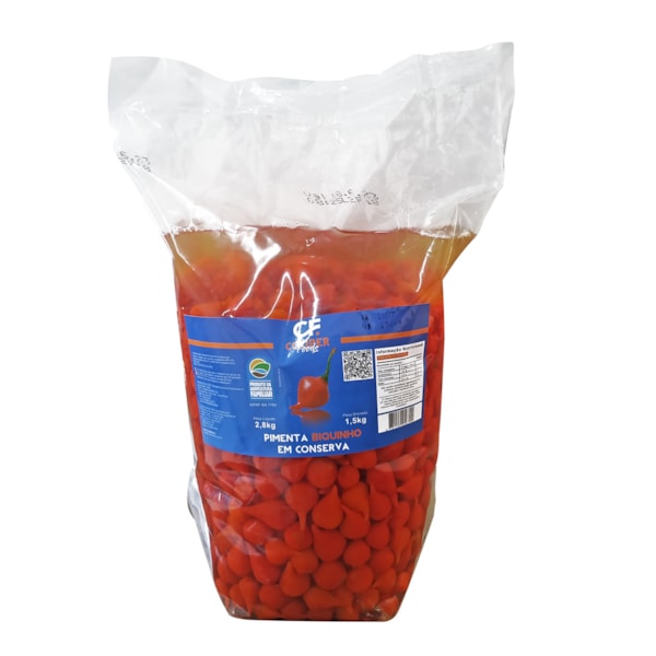 image Pimenta Biquinho Vermelha Cooperfoods Sache 1,5Kg