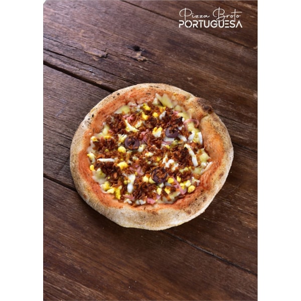image Pizza Broto Portuguesa Congelada Boros 20Cm 370 Gr