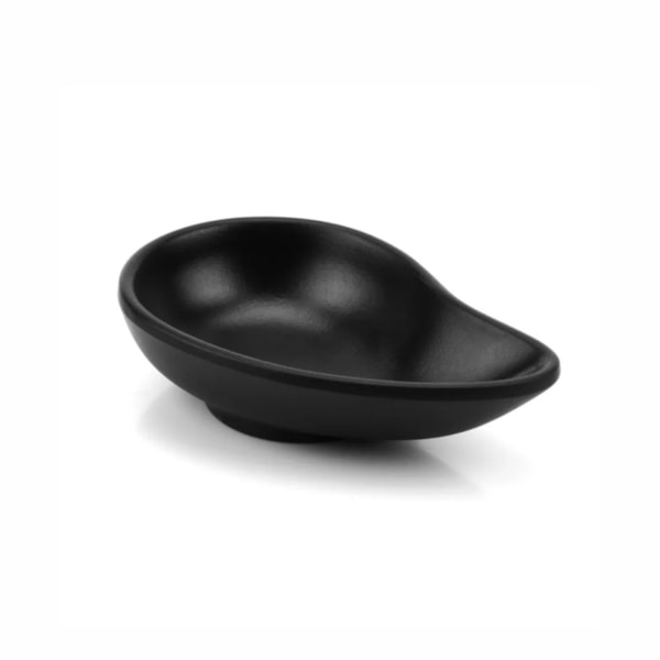 image Porta Shoyu Gota 10Cm Preto Melamina Gourmet Mix Un