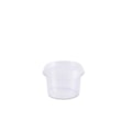 image Pote 145Ml Transp. Redondo Com Tampa Freezer/Micro Prafesta 24Un