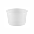 image Pote 200Ml Transp. Redondo Sem Tampa Ps Copaza 50Un (Tampa 16417)