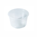 image Pote 200Ml Transp. Redondo Sem Tampa  Ps Cristalcopo 50Un P-200Tr (Tampa 14429)