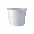 image Pote 250Ml Branco Redondo Sem Tampa Ps Cristalcopo 50Un (Tampa 4390)