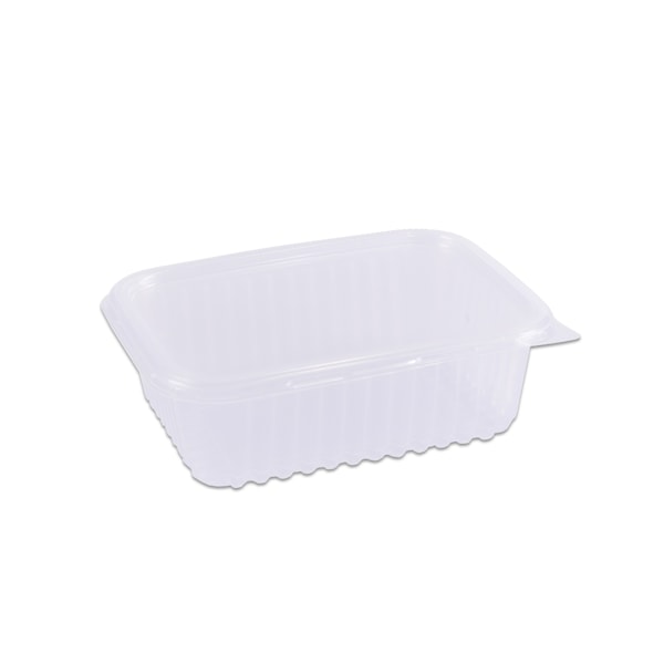 image Pote 500Ml Transp. Retangular Com Tampa Freezer/Micro Prafesta 24Un