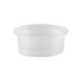 image Pote 75Ml Transp. Redondo Sem Tampa Ps Copaza 50Un (Tampa 16419)