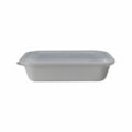image Pote 850Ml Branco Retangular S/Tampa Freezer/Micro Reflet 25Un R041 (Tampa 7601)