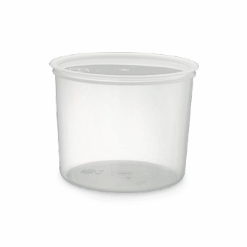 image Pote Redondo Com Tampa Branco 4Lt Biopratika Ref. 0770